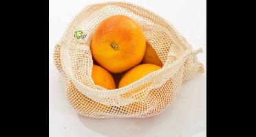 Fruit & Groente Netje 100% Katoen - Medium (Bio)