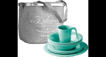 Marine Business Harmony aquakleurige 25-delige Serviesset