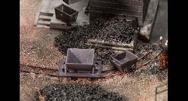 Faller - 2 Smalspoor bakwagens en 2 kipwagens voor Hoe - modelbouwsets, hobbybouwspeelgoed voor kinderen, modelverf en accessoires