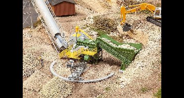 Faller - Steenbreker met lopende band - modelbouwsets, hobbybouwspeelgoed voor kinderen, modelverf en accessoires