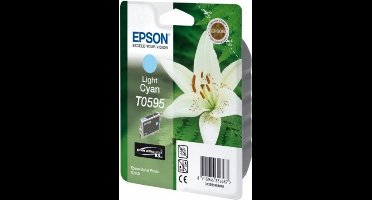 Epson T0595 - Inktcartridge / Licht Cyaan
