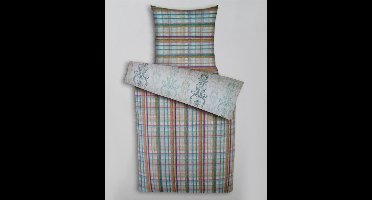 Mexx Musical Dekbedovertrek - Litsjumeaux - 240x200/220 cm - Aqua