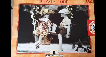 Educa Vrienden op de schommel 1000