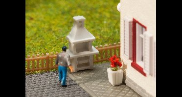 Faller - 2 Barbeques - modelbouwsets, hobbybouwspeelgoed voor kinderen, modelverf en accessoires