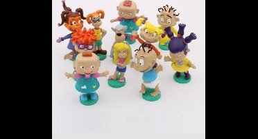 Rugrats / Ratjetoe speelset van 11 figuren (ca 5 cm)