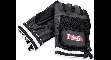 Fitshape Leren fitness handschoenen