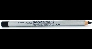 Maybelline Browrefine Expression Wenkbrauwpotlood - 01 Black