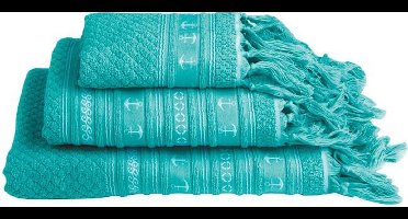 Marine Business Santorini aqua Anker Handdoekset (3 stuks)