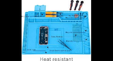 Magnetische Reparatie Mat/ werkmat telefoons, tablets en andere kleine elektronica