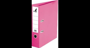 Kangaro ordner - A4 - 2-rings - roze - rugbreedte 75mm - K-3000K064