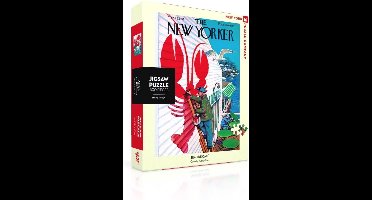 New York Puzzle Company Seaside Cafe - 500 pieces