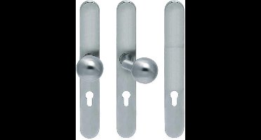 Knop meterkast recht PL rvs mat PC72 LS