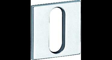 Artitec Sleutelrozet Mini vierkant 25mm mat chroom