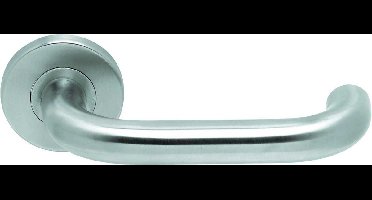 Knop/krukgarnituur CHASE DIN-L PL ITS rvs mat PC