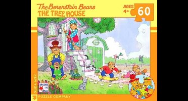 Berenstain Beren: The Boomhut kinderpuzzel van 60 stukjes - 0851996002864