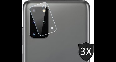 Screenprotector geschikt voor Samsung S20 Plus - Camera Protector Lens - 3 Stuks