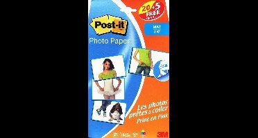 3M Post-It Photo Paper, 10cm x 15cm