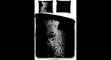 Pure Dekbedovertrek "luipaard" - Zwart - (135x200 cm) - Microfiber