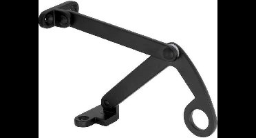 Artitec Wallebroek Combi uitzetter Elegant 125mm mat zwart