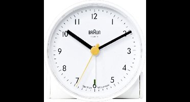 Braun 66004 Wekker Quartz Wit Alarmtijden: 1