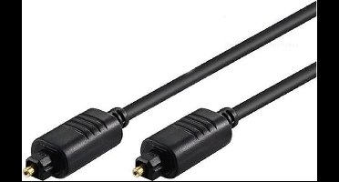 Optische kabel 3 meter Toslink male