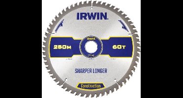 Irwin Cirkelzaagblad voor Hout | Construction | Ø 160mm Asgat 20mm 48T - 1897437