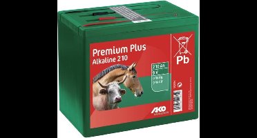 AKO ALKALINE droge batterij 9 V, 210 Ah