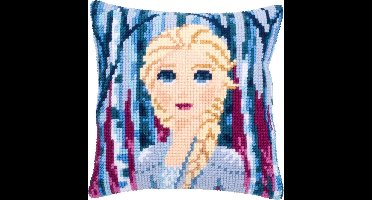 Disney Frozen 2 Elsa Kruissteekkussen pakket