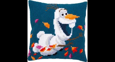Disney Frozen 2 Olaf Kruissteekkussen pakket