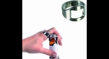 Metalen Ring met Flessenopener – Originele Bieropener Ring – Stoere Gadget voor Feestjes en BBQ’s