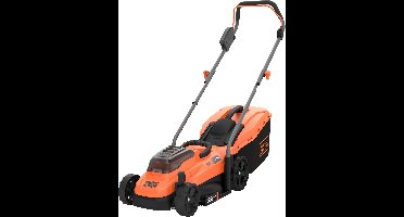 BLACK+DECKER 2x 18V 2.5Ah 33cm Grasmaaier inclusief accu en lader, 35L opvangbak - BCMW3318L2-QW