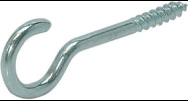 Gb Schroefhaak met kleine haak 60 x 14mm diameter 4mm EV 80030178