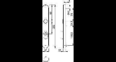 Hoppe vh smalbuitsch.F1 3280 rd pc72 ktb (Prijs per stuk)