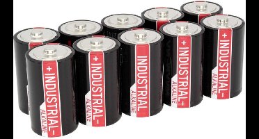 Ansmann Industriële alkalinebatterijen mono D LR20 10 stuks 1504-0000