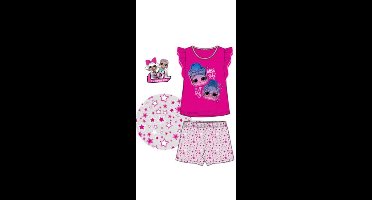 LOL Surprise pyjama - fushia - grijs -  maat 110 / 5 jaar