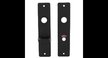 DX/AMI Binnendeurschilden WC63 (8mm Stift) 180/41 RH Zwart KS WC 8/63 BE