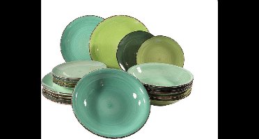 Studio Tavola Serviesset Summer Green - 18-delig / 6 personen