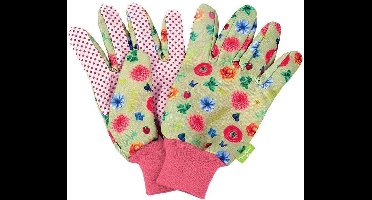 Moses Tuinhandschoenen Groen/roze Junior