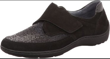 Waldlaufer Klittenbandschoen 496H31 350 001 Zwart Stretch