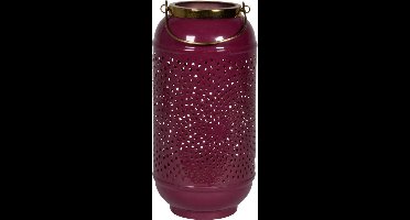 Windlicht Marrakesh 17x33 cm paars