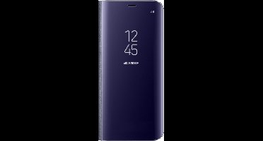 Samsung clear view standing cover - violet - voor Samsung G955 Galaxy S8 Plus