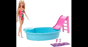 Barbie Zwembad met Pop