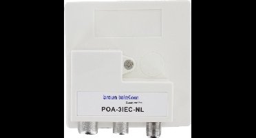 Ziggo goedgekeurde Radio-TV-Modem verdeler (POA 3 IEC-NL)