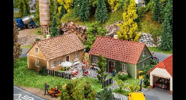Faller - 2 Dorpshuisjes