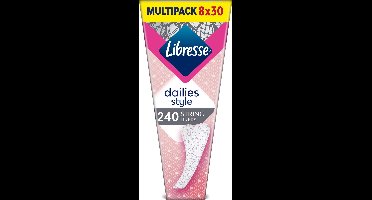 Libresse String inlegkruisjes - 8 x 30 stuks - halfjaar voorraad
