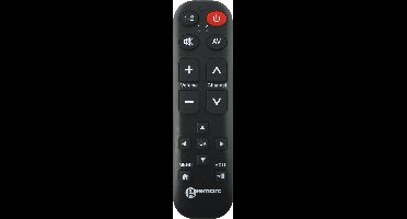 GEEMARC TV15 Zeer simpele TV-AFSTANDSBEDIENING met 8 toetsen en Menu / Navigatieknoppen