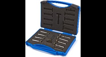 10 Delige HSS M-2 T-Gleuf Frezenset