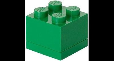Lego - Opbergbox Mini Brick 4 - Polypropyleen - Groen