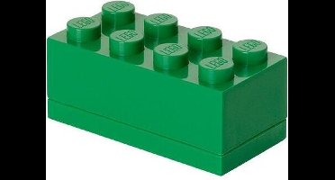 LEGO - Opbergbox Mini Brick 8 - Polypropyleen - Groen