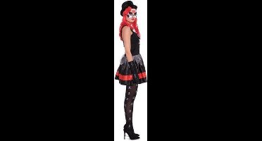 Day of the Dead Jurk Maat S/M - Verkleedkleding